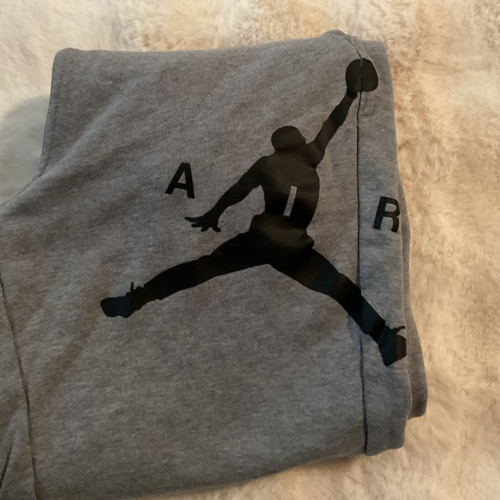 JORDAN•Men’s Gray Casual Shorts with Logo•S - Picture 5 of 13